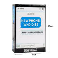 Inbox Message Card 300pcs Offline Text Message Card Fun Party Game for Family Friends Perfect for Game Night Bar Props New Phone Who Dis Inbox Reply Game Card for Adults Text Message Game Card. 