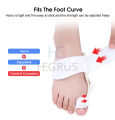 Pain Relief Bunion Toe Corrector Orthotics Straightener Separator Hallux Valgus Corrector Toe Protector /Toe Corrector & Separator | For Alignment of Big Toe 1 pcs. 