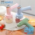3 In 1 USB Electric Egg Beater Garlic Meat Grinder Food Blender Electric Chopper Hand Mixer Egg Beater Chopper Electric Whisk Mixer Coffee Milk Cream Beater. 
