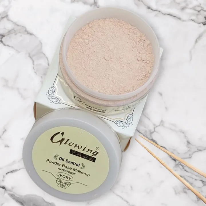 Glowing%20Face%20Oil%20Control%20Powder%20Base%20Makeup%20Waterproof%20Loose%20Powder%20-%20Iv0ry%20-%20Image%203