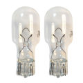 FG 2Pcs Car Glass T15 W16W Halogen Bulb Interior Light Automotive White/Amber Clear 12V. 