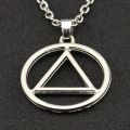 Akatsuki Hidan Necklace Jashin Symbol Trinity Christianity Catholicism Pendant Religion Amulet New Anime Jewelry. 