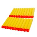 Nerf Bullets Dart Gun Game - Pack of 20 Suction Sponge Soft Smooth Safe Vacuum Silicone Foam Bullets for Toy Bullets For Gun = Soft Darts  -Airguns by WINTOYS. 