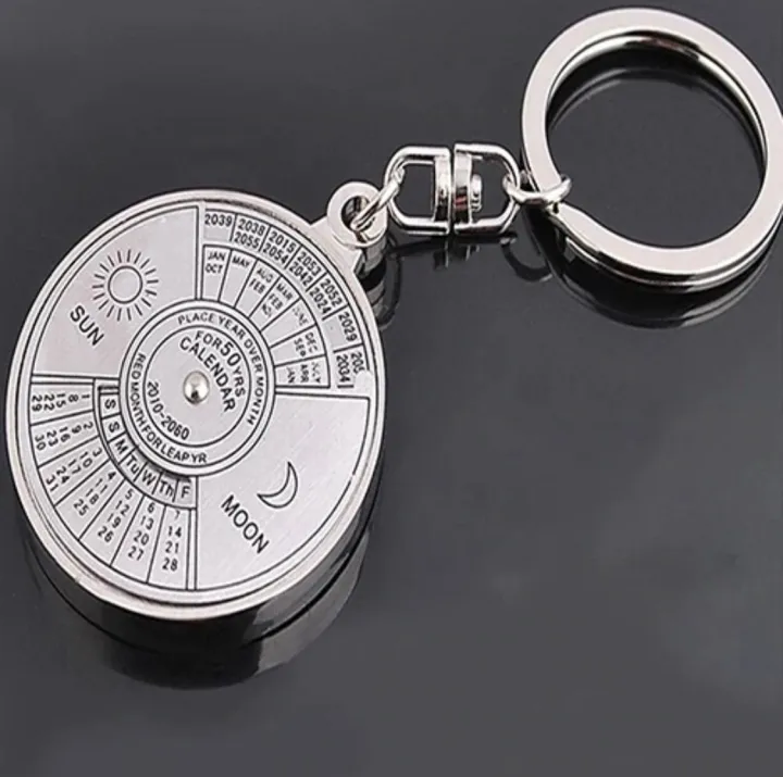50%20Years%20Perpetual%20Calendar%20Key%20Chain%20Silver%20Alloy%20-%20Image%205