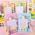 HOTTEST SALE Children's DIY Shelf Drawing Board Creative Cartoon Hand-drawn Graffiti Coloring Kindergarten Art Oil Painting Stand Toysonly 399. 