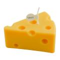 cheese scented candles. 