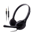 Edifier K550 Single Plug Super-Light Computer Headphone for Communication Perfect for Call Center or Reception | The K550 is the ideal communication headset for computer users who want a simple solution to having both audio and a microphone | Edifier K550. 
