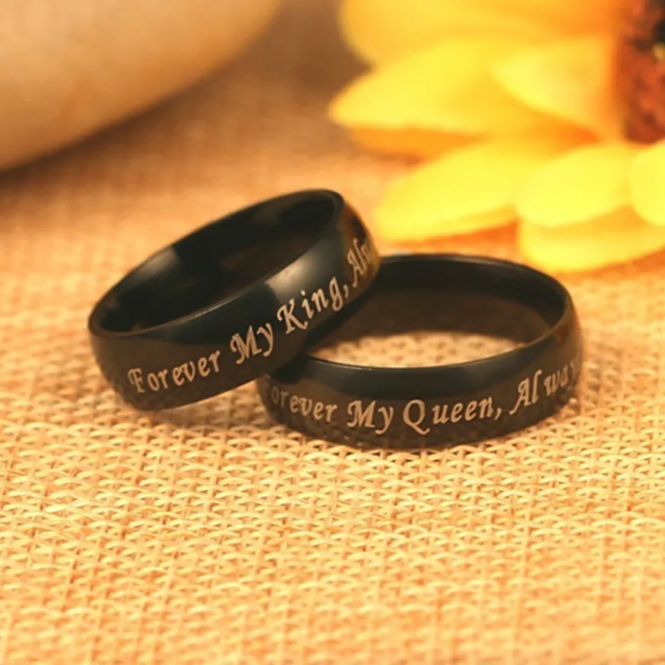 Promise Ring Forever Queen Ring Engagement Ring Romantic Uni