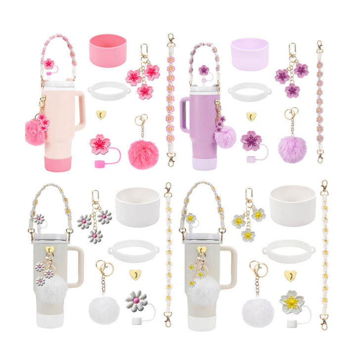 Stanley Cup Accessories Set - Straw Cover, Handle Strap, Boot & Charms For 30oz & 40oz Tumblers 9 thumbnail image
