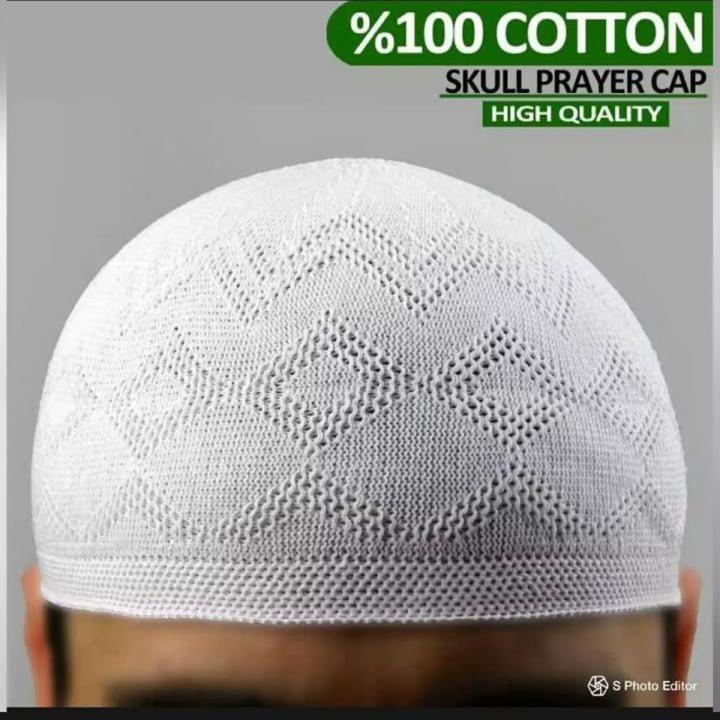 Prayer Cap Topi Muslim Net Type Turkish Made