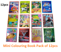 Mini Colouring Books For Kids - Pack of 12pcs. 