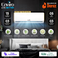 Enviro 1.0 Ton DC Inverter AC Ice-Berg Series | R410 Gas | T3 Compressor | WiFi Smart AC | 75% Energy Efficient | Ampere Lock | Free Installation | 15 Year Warranty (EAC-12IB). 