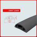 PVC Self-Adhesive Cable Cover Hider Covers Electric Wire Slot Power Cable Protector Floor Cord Cover Extension Wiring Duct Protector Cord Protector. 