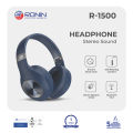 Ronin R-1500 Bluetooth Headphones, Stereo Headphone, Deep Bass, Foldable | Light Weight, Adjustable Design, AI Voice Assistant Ronin R-1500 Headphone with Pure Studio Sound. 