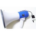 Power Megaphones ER-66 USB Series.ER-66 is a hand grip megaphone with detachable PTT microphone featuring 25 W power and 700 meters range with excellent intelligibility.Three models are available equipped with different functions including Siren (ER-66S),. 