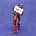 06 Marvel Deadpool Action Figures Mini Doll Car dashboard, desktop, CPU tower Decoration Collectibles. 