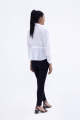 West by Sapphire White Peplum Top. 