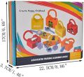 Associated Pairing Learning Locks (18Pcs). 