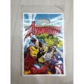 Avengers Theme Goody Bags - 10 Inch By 6 Inch - Goody Bags - Blue Color - Pack Of 10. 