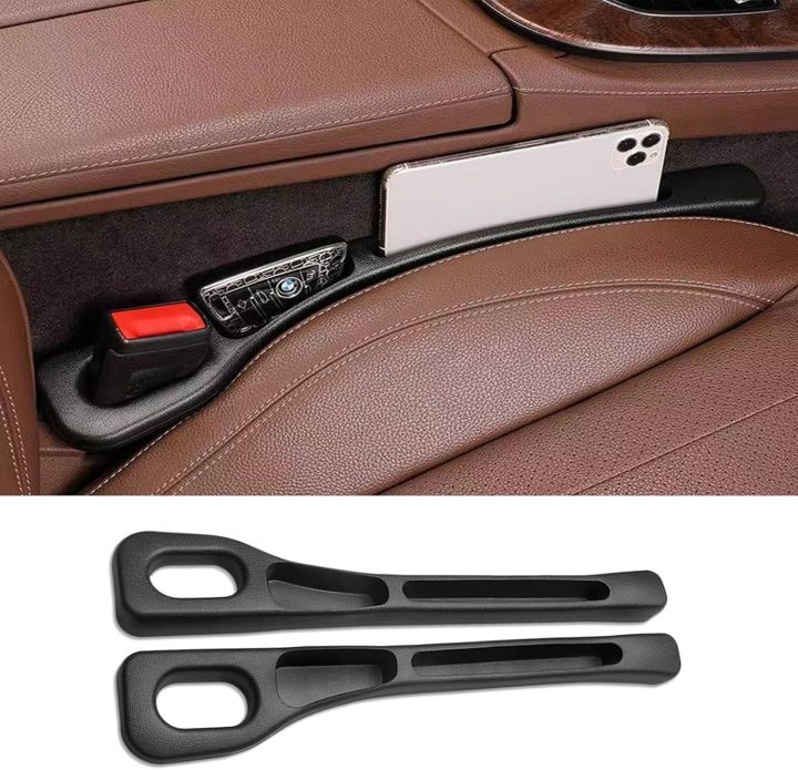 2PCS Car Seat Gap Filler – Anti-Drop Strip For Cars & SUVs (PVC ...