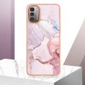 Phone Case For Nokia G21 / G11 , Marble Design Ultra Slim Thin Glossy Soft TPU Rubber Gel Phone Case Cover. 