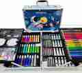 Space Colouring Kit - 145pcs Astronaut  Art Set with Aluminum Case for Kids. 