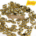 60 Pcs, Real Kundan Beads DIY Sewing Jewelry Decoration, Rhombus Shape. 