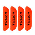 4Pcs Car Door Stickers Universal Safety Warning Mark Reflective Car Door Opening Stripe Auto Exterior Decoration Accessories. 