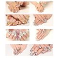 Aquamarine Non HotFix Rhinestones ss3 ss4 ss5 ss6 ss8 ss10 ss12 ss16 ss20 ss30 ss34 3D Rhinestone Nail Art Decorations H0020. 