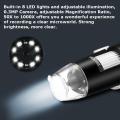 Digital Microscope 500X Portable 8 LED Light Adjustable Dimmer Practical Hand Held Microscope Computers Real-Time Video Inspection Magnification Digital Zoom Microscope Camera. 