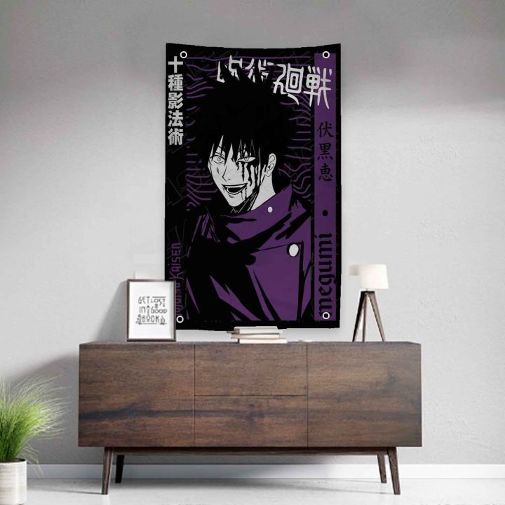 Jujutsu Kaisen Wall Tapestry For Anime Fans Home And Office Decoration