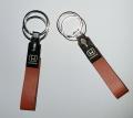 1 Piece - HONDA Car Key Chain - Artificial Leather Key Chain with HONDA Monogram. 