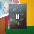 MyKitab - BTS Signature Personal NoteBook A5|Notebook for Girls and Boys |Diary. 