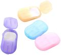 Disposable Travel Paper Soap Strips for Handwash - Travelling Scented Mini Paper Soap Sheets Cleaning Foaming Hand Washing (Pack of 3). 