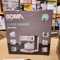 imported Boma 850W Coffee Maker – 15-Bar Espresso Machine with Frother, 1.6L Tank & Touch Control for Perfect Cappuccinos and Lattes. 