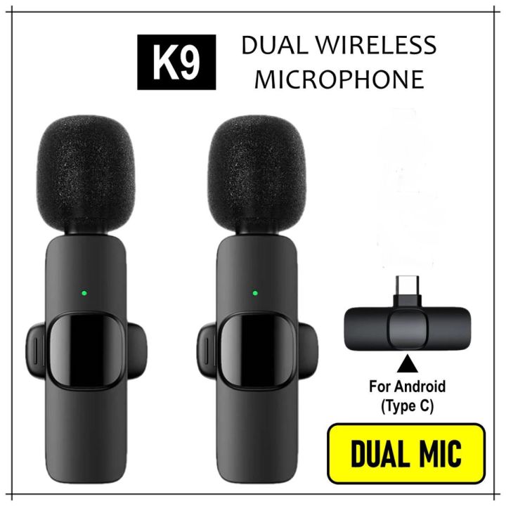Original%20K9%20Dual%20Wireless%20Microphone%20For%20Android%20Type%20C%20&%20Apple_iPhone%20For%20Live%20Streaming%20Vlogging%20Recording%20and%20Live%20Interviews%20Live%20Game%20Video%20Shooting%20Streaming%20Vlogging%20%20Type%20C%20Android,%20IOS%20Lightining%20%20K9%20Dual%20Mic%20-%20Image%203