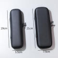 black Makeup brush case Pu Cosmetic bag Lipstick pen organizer for Travel Professional makeup artists Home organization. 