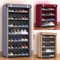 Shoes Storage Racks - Shoe Storage Organizer -  Shoe Rack & Storage Shelves With Zipped Doors - 4,5,7,12 layers.. 