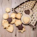 Pack of 12 Stainless Steel Cookies Cutter Set Fruit & Vegetable Shape Cutter for Decoration. 