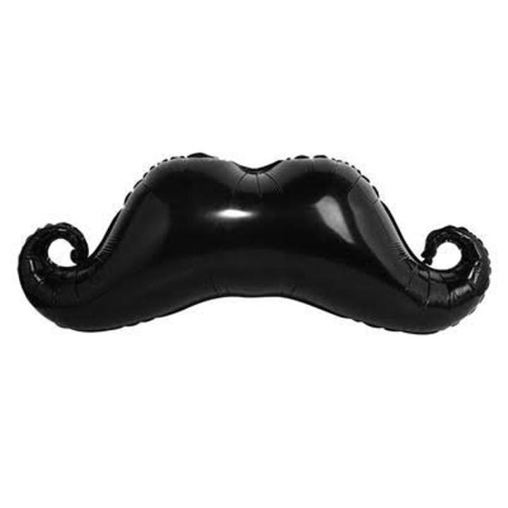 MOUSTACHE FOIL BALLOON - 36 INCH MOUSTACHE