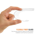 2 in 1 Nothing Phone 2 Tempered Glass Plastic Screen Protector (NO BLACK BORDER) Flexible 9H Gorilla Screen Guard Unbreakable Hammer Sheet + Back Matte Protctor skin sheet for noting phone2 - Transparent. 