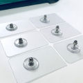 Screw Stickers Transparent Self-adhesive Seamless Stickers. 
