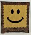 Wooden Smiley Face Tissue Box For Home & Office. 