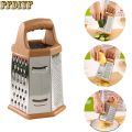Stainless steel Kaddu kash 6 side Grater for vegetable cheese and fruits. 