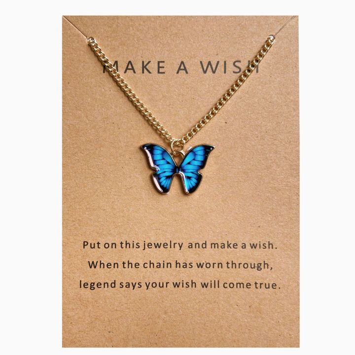 Butterfly%20Necklace%20for%20Girls%20Stylish%20Korean%20Fashion%20Purple,%20Blue,%20Yellow%20Antique%20white%20Butterfly%20Pendant%20Necklace%20for%20women%20Make%20a%20Wish%20Necklace%20Gift%20for%20her%20-%20Image%203
