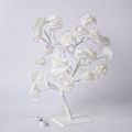 Rose Tree Lamp 24 Led Rose Flower Tree Lights USB Table Lamp Fairy Lights Office And Bed Room Decoration. 