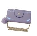 Women Long Wallet Pu Leather Card Holder Large Capacity Hasp Zipper Coin Purse Multi Card Organizer Cell Phone Chain Handbag. 