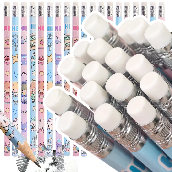 10Pcs/set%20HB%20Cartoon%20Writing%20Pencil%20With%20Rubber%20Rubbing%20Drawing%20Pencil%20Kids%20Gift%20Student%20School%20Office%20Stationery%20Supplies%20-%20Image%202