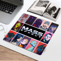 【HOT】 Mass Effect Gamer Mousepad Anti-Slip Gaming Mouse Pad Gamer Desk Mat Keyboard Pad Decoration Mause Pad Office Desk Accessories. 