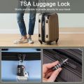 Pack of 2 President TSA Lock Approved For Suitcase, Travel Bag 3 Digit Combination Pad locks for Suitcases & Baggage Stylish Lock Best for Traveling Stainless Steel. 